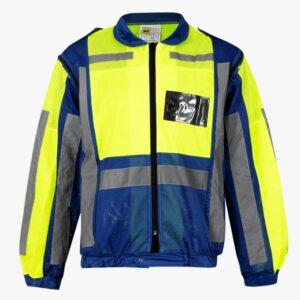 Reflective Metro Jacket with Detachable Sleeves