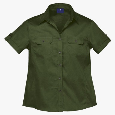 Plain Bush Shirt Ladies